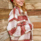 Outerwear Plaid Soft Brushed Button Down Jacket JKT1791
