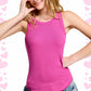 Shirts Women’s Basic Ribbed Knit Longline Tank Top JDT7724