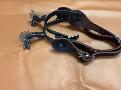 Basic Adult  Work Spur With Leather Strap