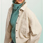 Outerwear Women’s Oversized Corduroy Button JKT1727