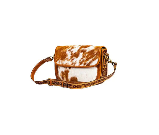 Purses Myra Bag Pearl’s Pride Hand-Tooled Bag S-9297