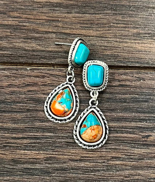Gemstone Post Earrings 724418