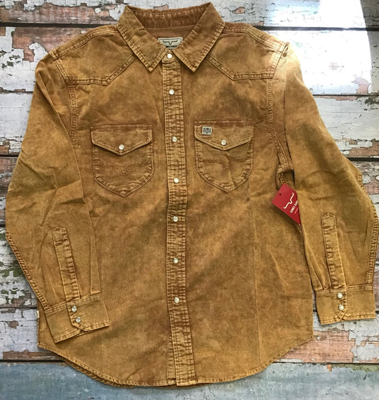 Shirt Women’s Kimes Dixon Cord Camel Top 842606182694