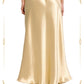 JDP4232-Dressy Satin Long Panel Silhouette Skirt