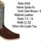 Boots Men’s Smoky Mountain Santa Fe 4305