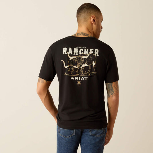 Shirts Men’s Ariat American Rancher Short Sleeve Tee  10052018