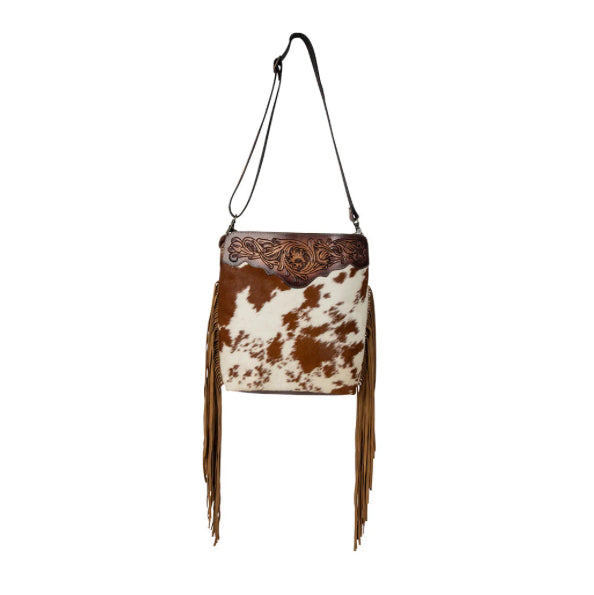 Purses Artesia Way Fringed Hand-Tooled Bag S-7323