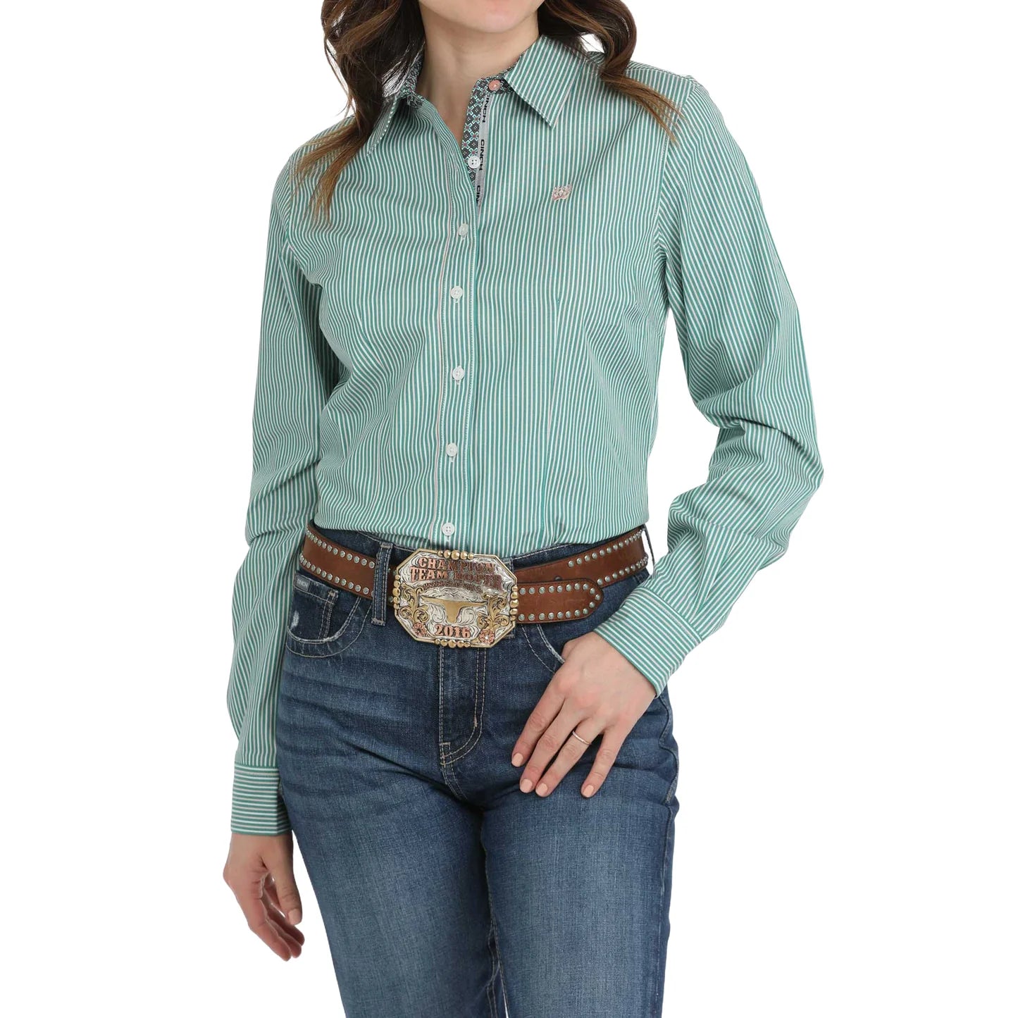 Shirts Women’s Cinch Stretch Stripe MSW9165066