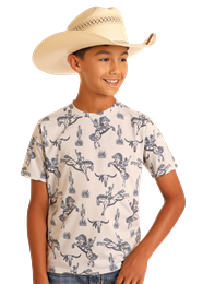 Shirts Kids  Rock&Roll Printed Tee Bronco  BB21T05983