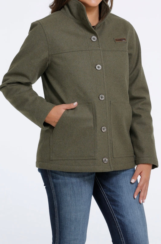 Outerwear Women’s Cinch Wooly Coat MAJ9892001