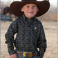 Shirts Boys Cinch Long Sleeve Navy Rope Print MTW7061363