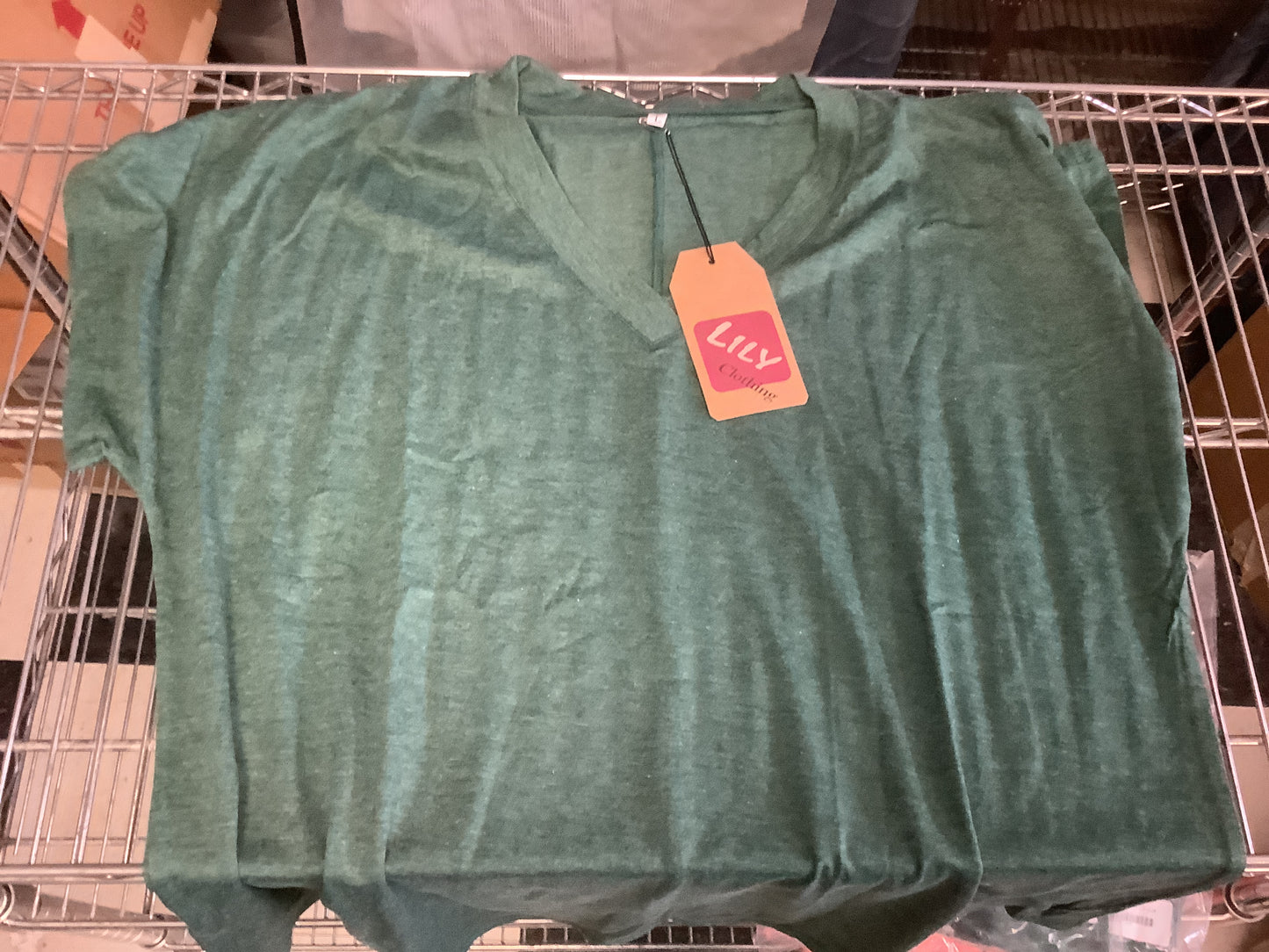 Shirts Women’s V Neck Casual CWTSTO198