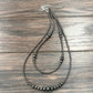 739389, Handmade 26" Polish Navajo Bead Necklace