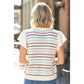 Outerwear Women MULTI STRIPED POINTELLE SWEATER 55921