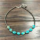734681, Handmade 15" Navajo 12mm Oval Gemstone Necklace