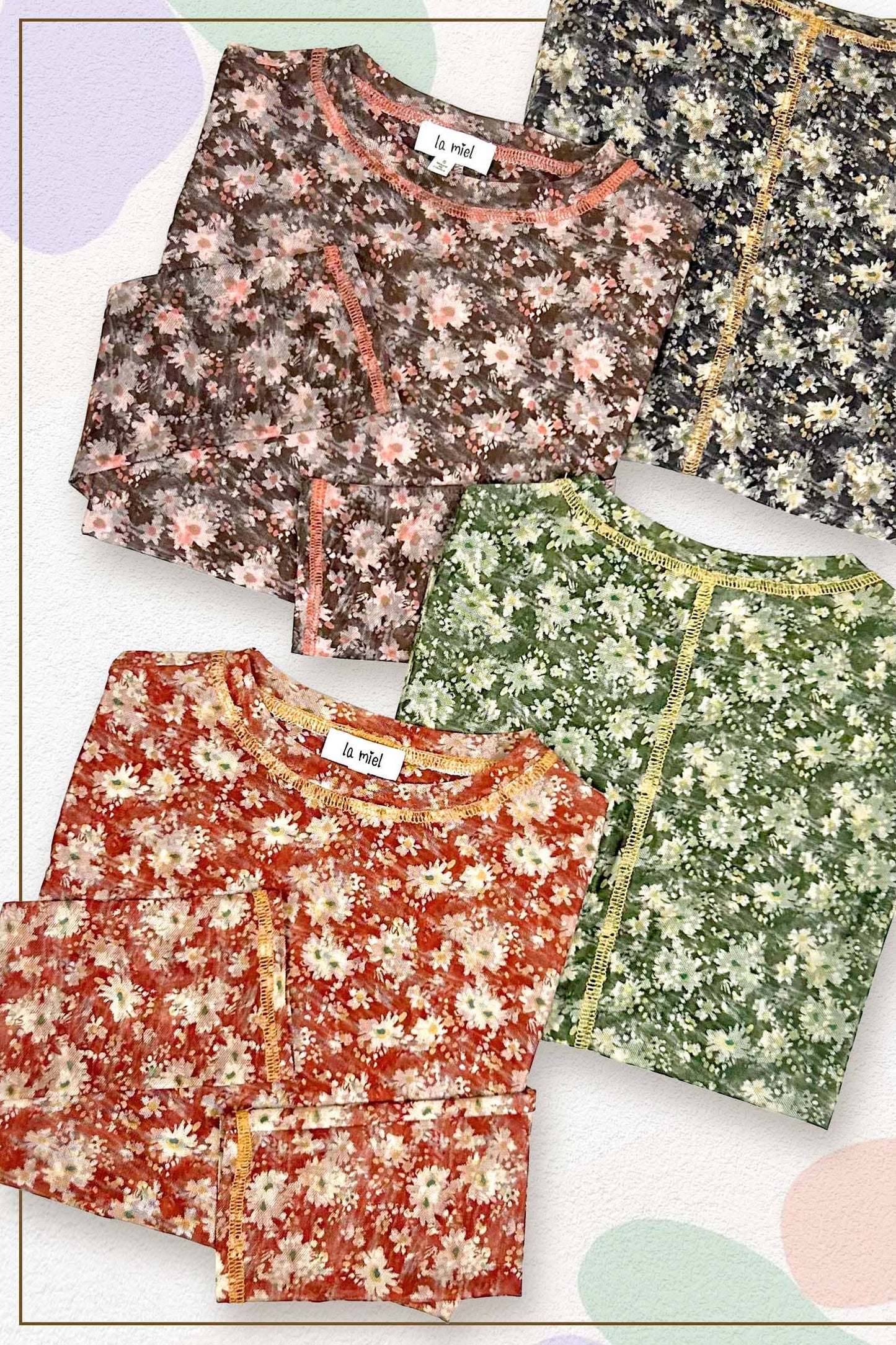 JCT7701-Floral Layer Top