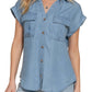 Dolman Short Slv Tencel Shirt A1G-T13802