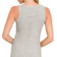 Ribbed Round Neck Tank Top 8491Y