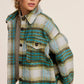 Outerwear Plaid Soft Brushed Button Down Jacket JKT1791