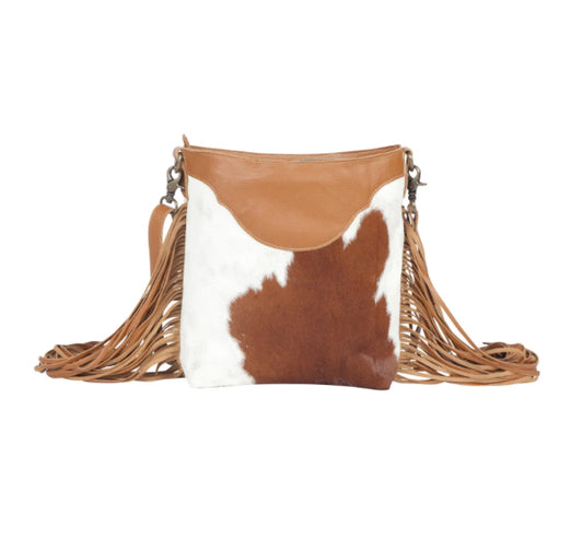 Purses Myra Bag Raw Umber Hand-Tooled Bag S-4377
