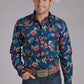 Shirts Men’s Roper Long Sleeve Snap Hawaiian Print 03-001-0064-0250