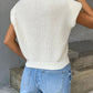 Outerwear Cable Knit Turtleneck Vest TO1830, CWOSWSL0141