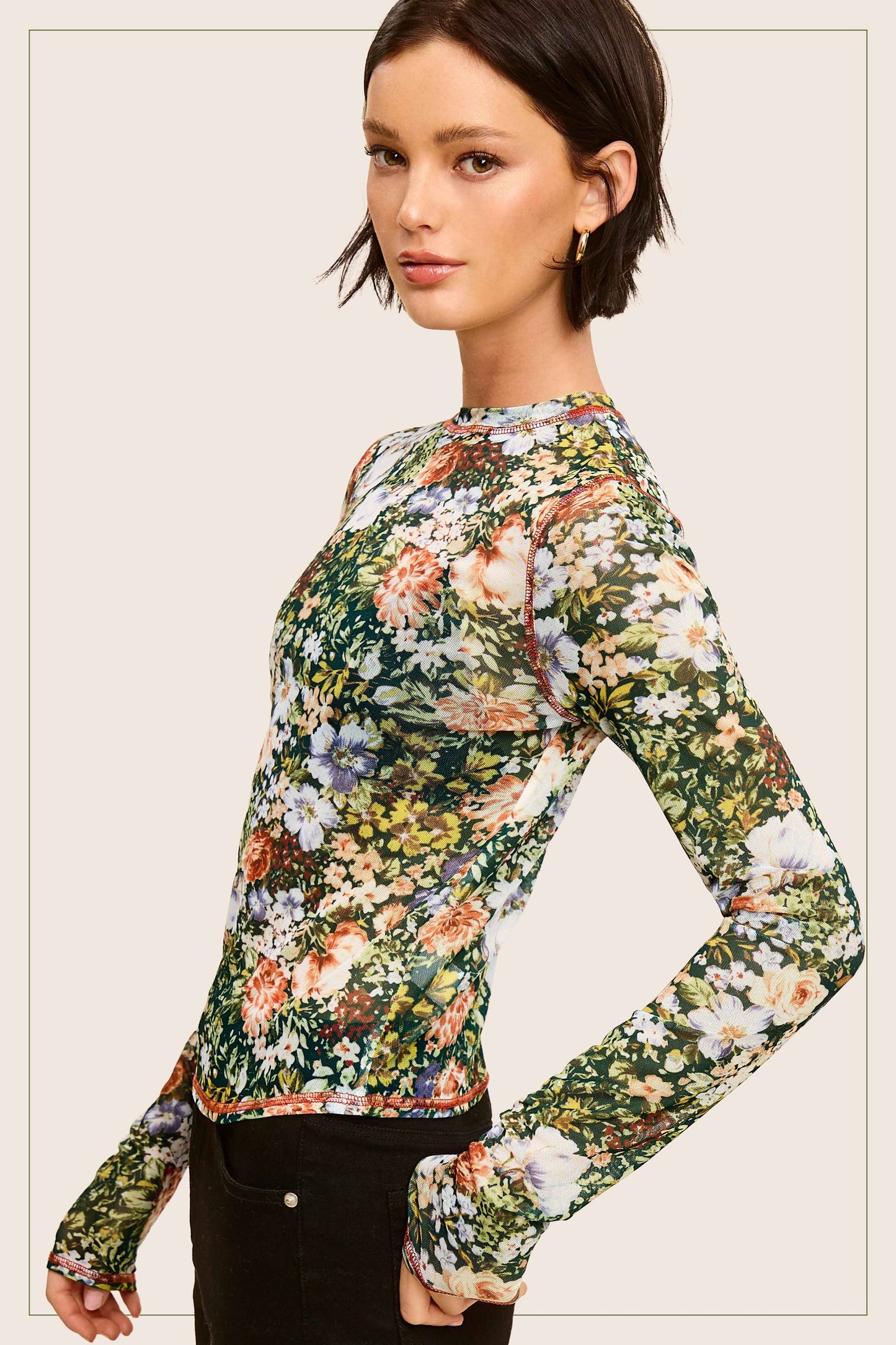 JCT7700-Floral Layer-Top