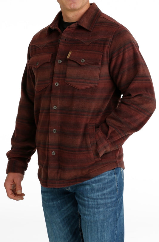 Outerwear Men’s Cinch Red Shirt Jacket MWJ1580003