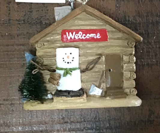 Giftware Snowman Cabin 7700724