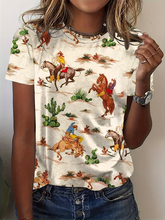 Shirts Women’s Rodeo Western Graphic T-Shirt RCJW05746