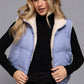 Reversible Fur Padding Vest J14045