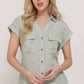 Dolman Short Slv Tencel Shirt A1G-T13802