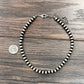 734237, Handmade 16" 8mm Navajo Necklace