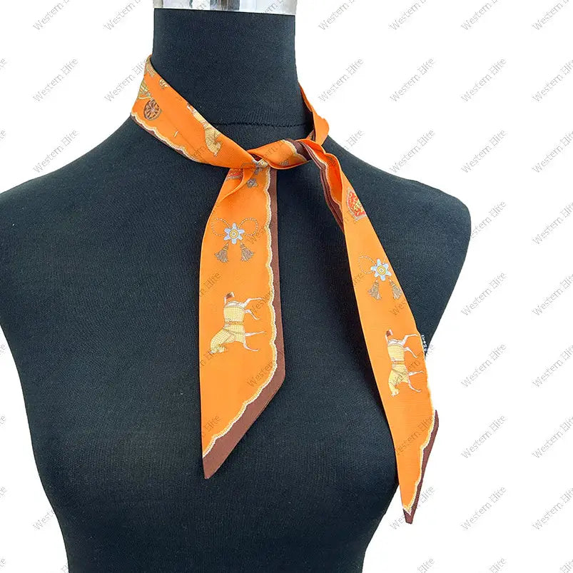 SCARF-01 Twilly Narrow Scarf (For Scarf ;Handbag; Necklace; Etc.)