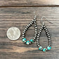 726193 Handmade Navajo 6mm Heart Gemstone Earrings