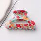 Accessories Claw Clip Flower Print CWAHA1415