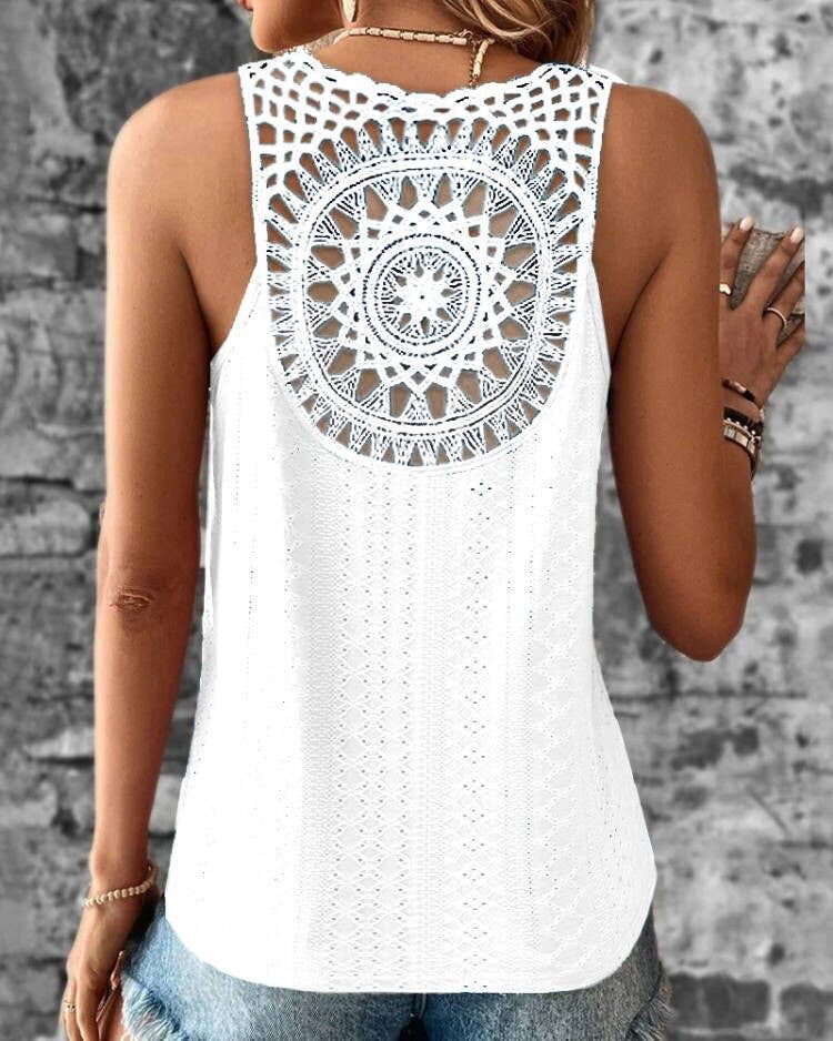 Women’s Tank Top Summer Boho RCWJ02064