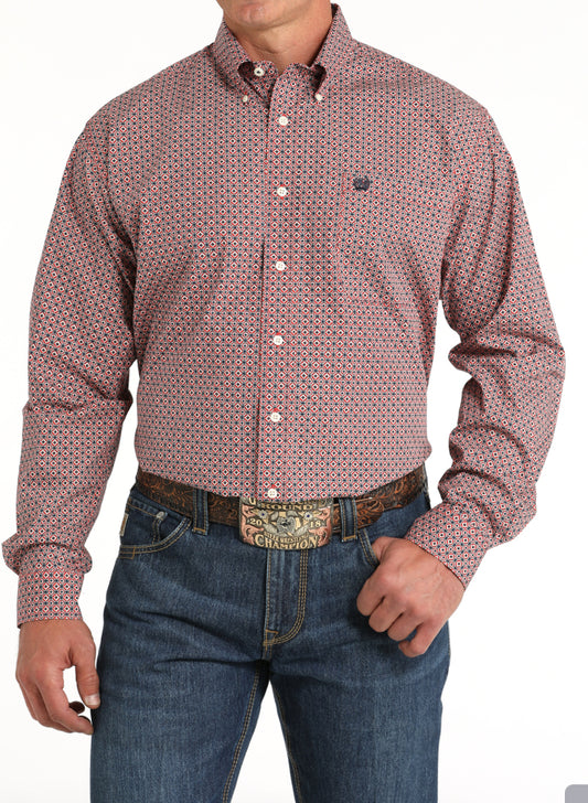 Shirts Mens Cinch Long Sleeve Button MTW1105804