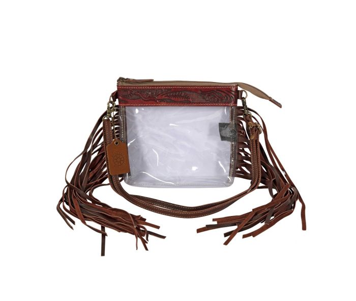 Purses Myra Bag Intricate Clear Bag S-2891