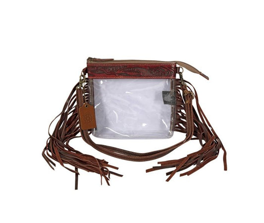 Purses Myra Bag Intricate Clear Bag S-2891
