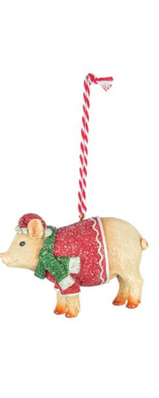 Christmas Ornament Jolly Farm Animals 14409
