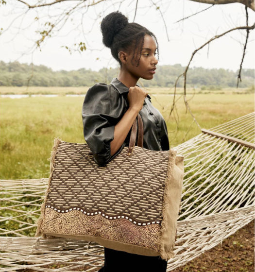 Purses Myra Bag Bruine Weekender Bag S-4744