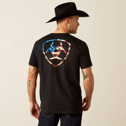 Shirts Men’s Ariat Short Sleeve Rugged American Shield 10053993