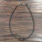 738135 Handmade 15" Polish Navajo Bead Necklace