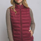 Outerwear Women;s Lightweight Down Packable Puffer Vest V5001