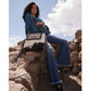 Purses Myra Bag Sun Serape Fringed Leather Hairon Bag S-7397