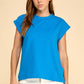 T1478D Short Sleeve Solid Top