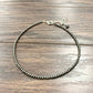 734532, 15" Handmade 4mm Navajo Bead Necklace
