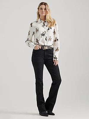 Shirts Women’s Wrangler Retro Long Sleeve Pearl Snap 112356671