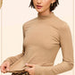 Ribbed Turtleneck MCT7699